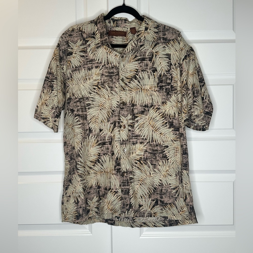 Tori Richard Honolulu Men’s Aloha Shirt | Size Large | EUC | 100% Cotton Lawn